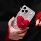 Original Knitted Love Stand Phone Case