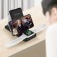 Folding three-in-one multifunctional wireless charger