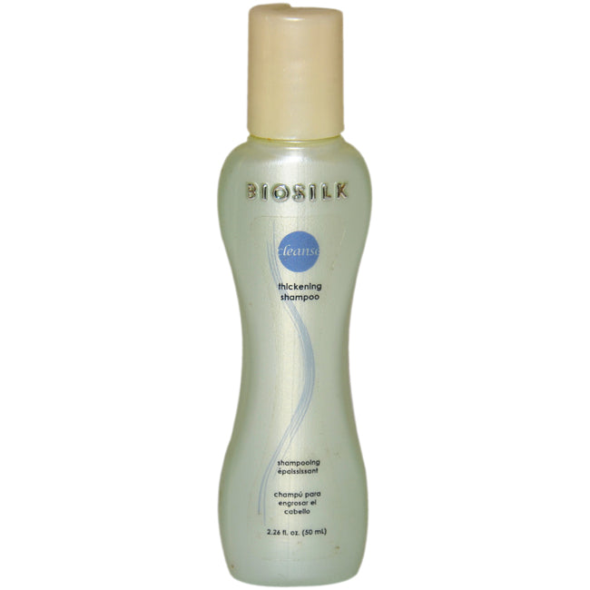 Thickening Shampoo - Travel Size by Biosilk for Unisex - 2.26 oz Shampoo