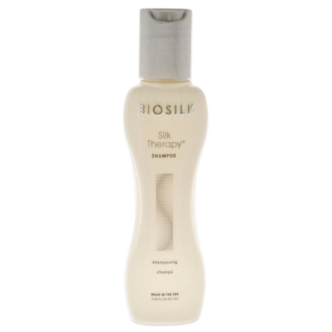 Silk Therapy Shampoo - Travel Size by Biosilk for Unisex - 2.26 oz Shampoo