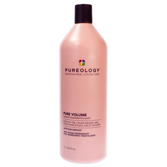 Pure Volume Conditioner by Pureology for Unisex - 33.8 oz Conditioner