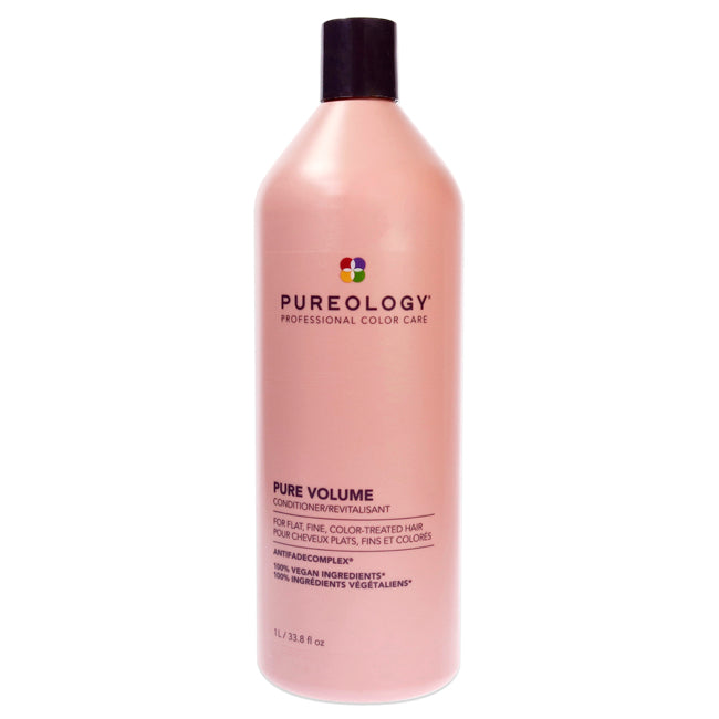 Pure Volume Conditioner by Pureology for Unisex - 1 Liter Conditioner