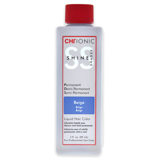 Ionic Shine Shades Liquid Hair Color - Beige by CHI for Unisex - 3 oz Hair Color