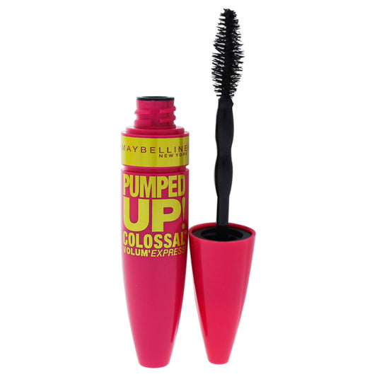 Volum Express Pumped Up Colossal Washable Mascara - Glam Black by Maybelline for Women - 0.33 Mascara