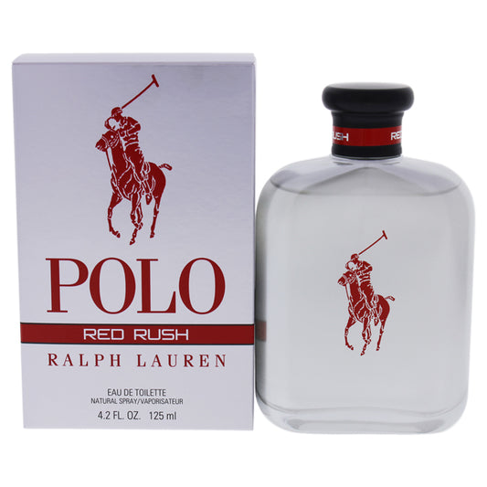 Polo Red Rush by Ralph Lauren for Men - 4.2 oz EDT Spray