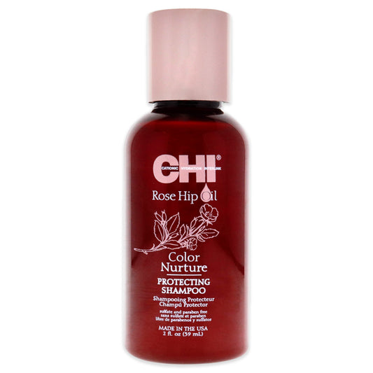 Rose Hip Oil Color Nurture Protecting Shampoo by CHI for Unisex - 2 oz Shampoo