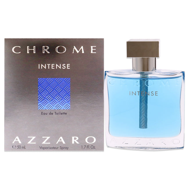 Chrome Intense by Azzaro for Men - 1.7 oz EDT Spray