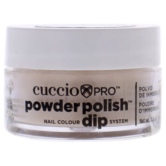 Pro Powder Polish Nail Colour Dip System - Amaretto Cream Tan by Cuccio Colour for Women - 0.5 oz Nail Powder