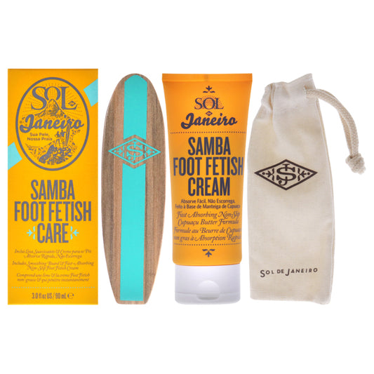 Samba 2-Step Foot Fetish Care by Sol de Janeiro for Unisex - 3 oz Cream