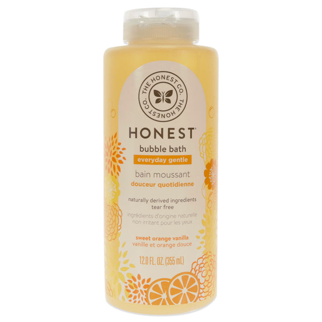 Bubble Bath Everyday Gentle - Sweet Orange Vanilla by Honest for Kids - 12 oz Bubble Bath