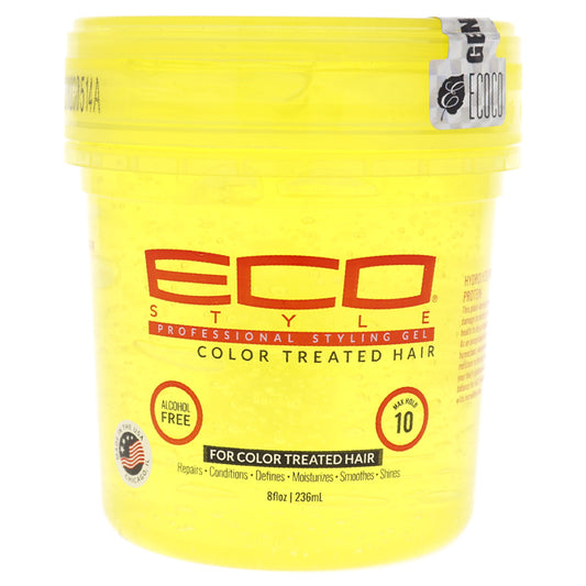 Eco Style Gel - Colored Hair by Ecoco for Unisex - 8 oz Gel