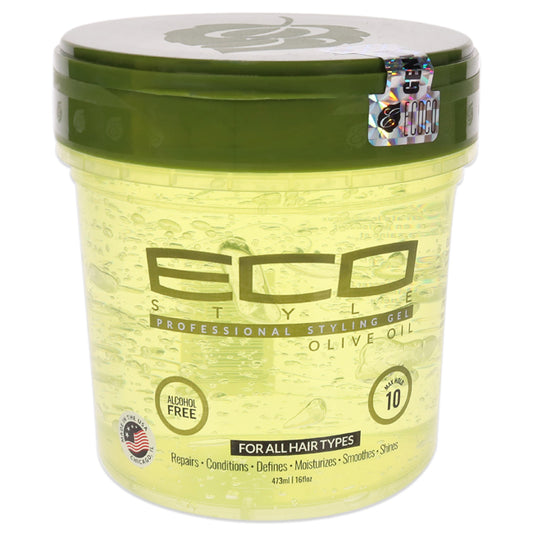 Eco Style Gel - Olive Oil by Ecoco for Unisex - 16 oz Gel