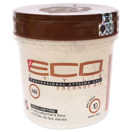 Eco Style Gel - Coconut Oil by Ecoco for Unisex - 16 oz Gel