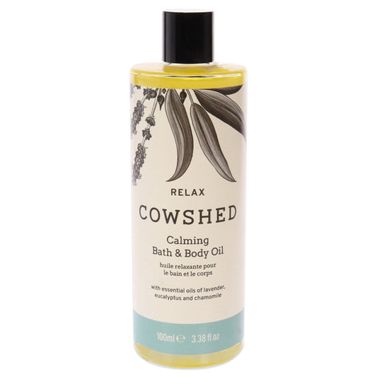 Relax Calming Bath and Body Oil by Cowshed for Unisex - 3.38 oz Body Oil