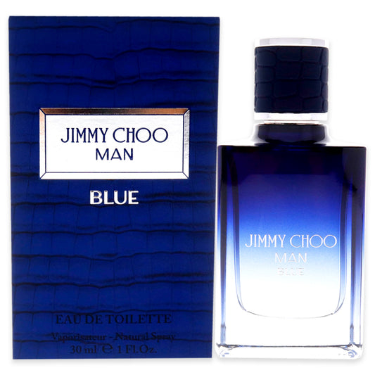 Jimmy Choo Man Blue by Jimmy Choo for Men - 1.0 oz EDT Spray