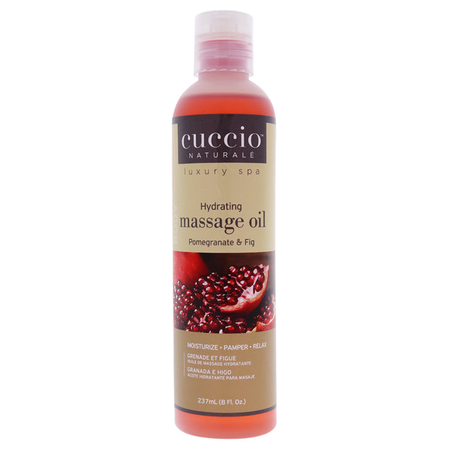 Hydrating Massage Oil - Pomegranate and Fig by Cuccio Naturale for Unisex - 8 oz Oil