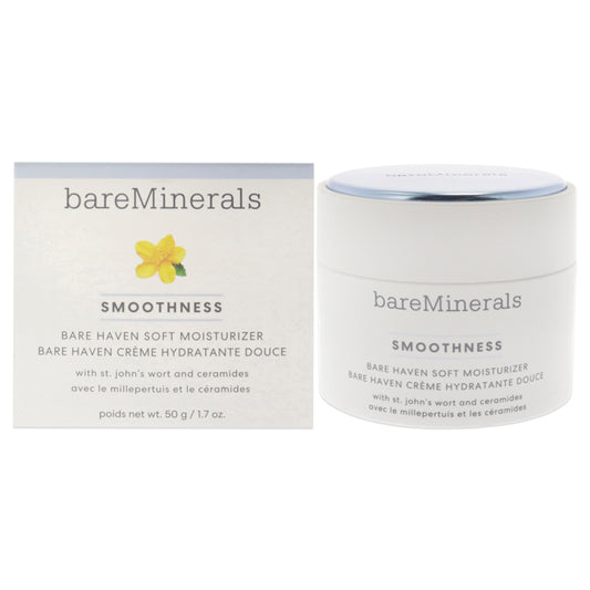 Smoothness Bare Haven Soft Moisturizer by bareMinerals for Unisex - 1.7 oz Moisturizer