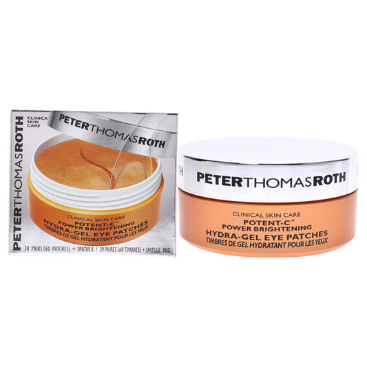 Potent-C Power Brightening Hydra-Gel Eye Patches by Peter Thomas Roth for Unisex - 60 Pc Patches