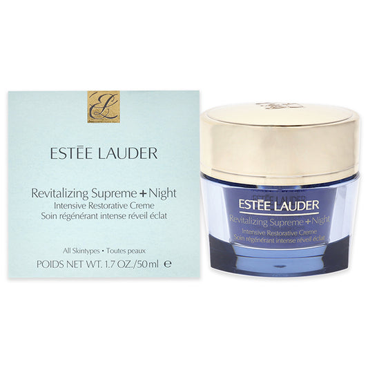 Revitalizing Supreme Plus Night Intensive Restorative Creme by Estee Lauder for Unisex - 1.7 oz Cream