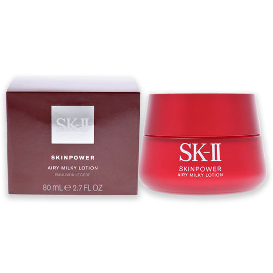 Skinpower Airy Milky Lotion by SK-II for Unisex - 2.7 oz Moisturizer