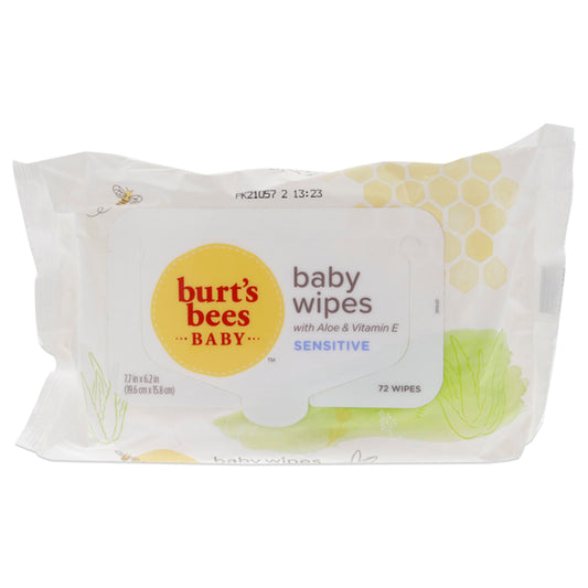 Baby Bee Wipes by Burts Bees for Kids - 72 Count Wipes