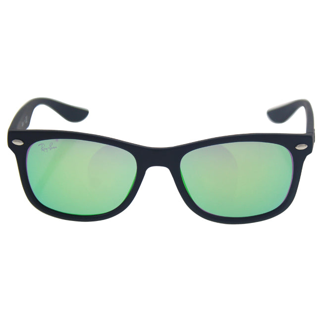 Ray Ban RJ 9052S 100S-3R - Black-Grey Green by Ray Ban for Kids - 48-16-130 mm Sunglasses