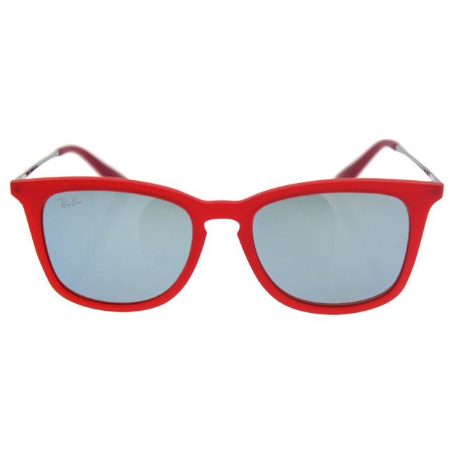 Ray Ban RJ 9063S 7010-30 - Red Gunmetal-Silver by Ray Ban for Kids - 48-16-130 mm Sunglasses