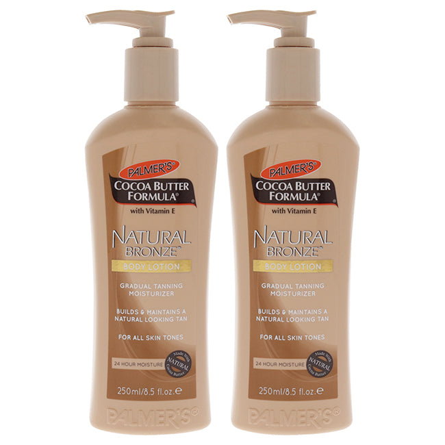 Cocoa Butter Natural Bronze Body Lotion - Pack of 2 by Palmers for Unisex - 8.5 oz Body Lotion