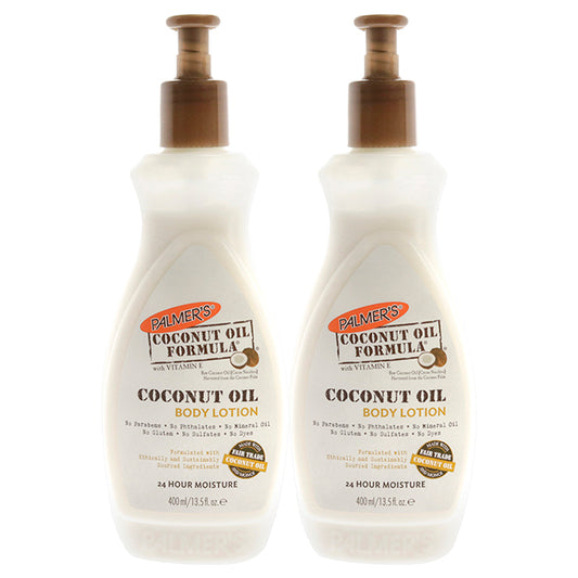 Coconut Oil Body Lotion - Pack of 2 by Palmers for Unisex - 13.5 oz Body Lotion