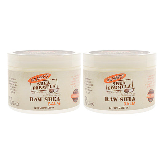 Shea Formula Raw Shea Balm - Pack of 2 by Palmers for Unisex - 7.25 oz Balm