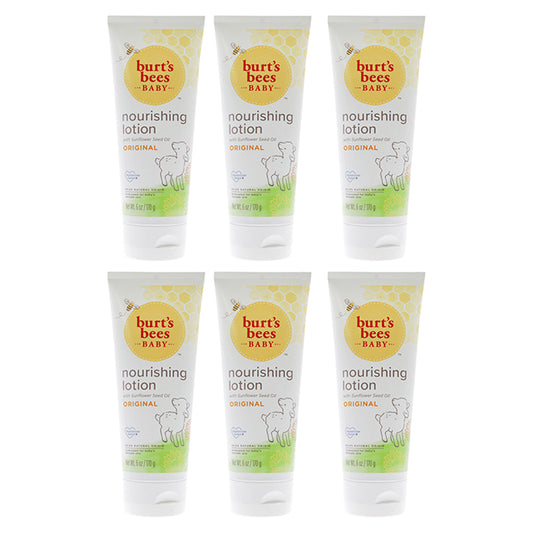 Baby Bee Nourishing Lotion Original by Burts Bees for Kids - 6 oz Lotion - Pack of 6