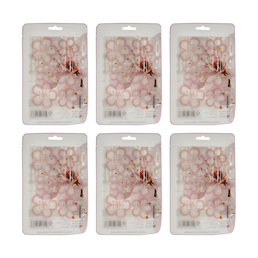 Slice Sheet Mask - Cherry Blossom by Kocostar for Unisex - 1 Pc Mask - Pack of 6