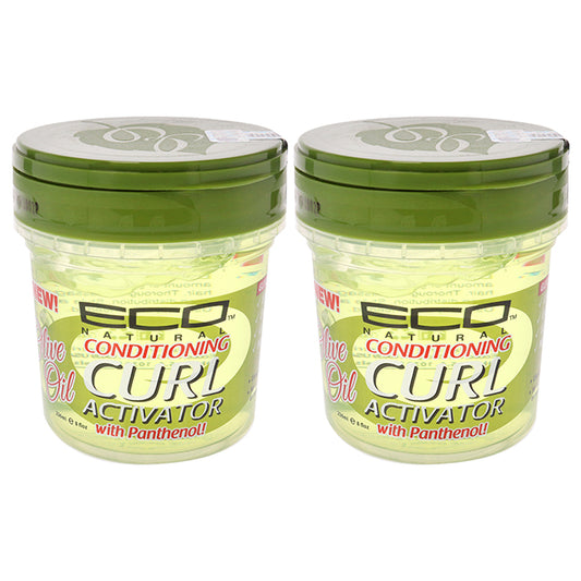 Eco Conditioning Curl Activator - Olive Oil by Ecoco for Unisex - 8 oz Gel - Pack of 2