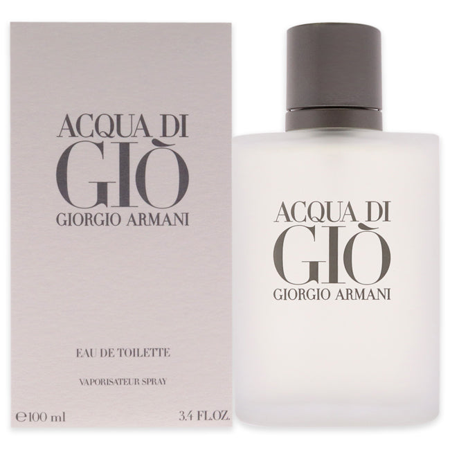 Acqua Di Gio by Giorgio Armani for Men - 3.4 oz EDT Spray