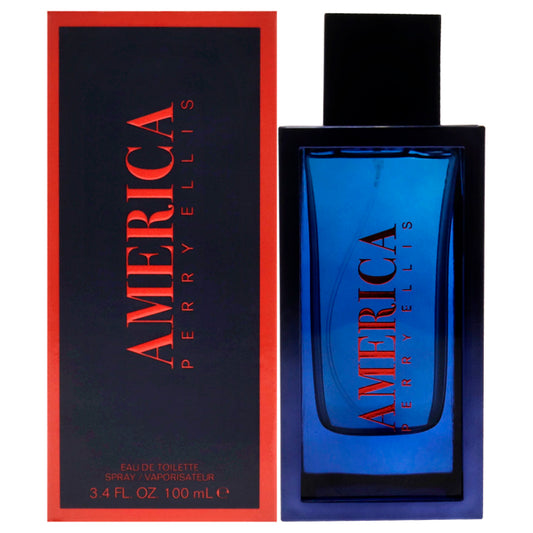 America by Perry Ellis for Men - 3.4 oz EDT Spray