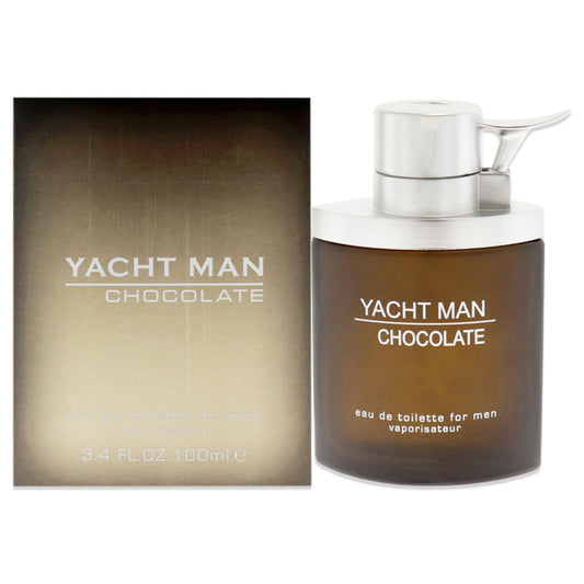 Yacht Man Chocolate by Myrurgia for Men - 3.4 oz EDT Spray