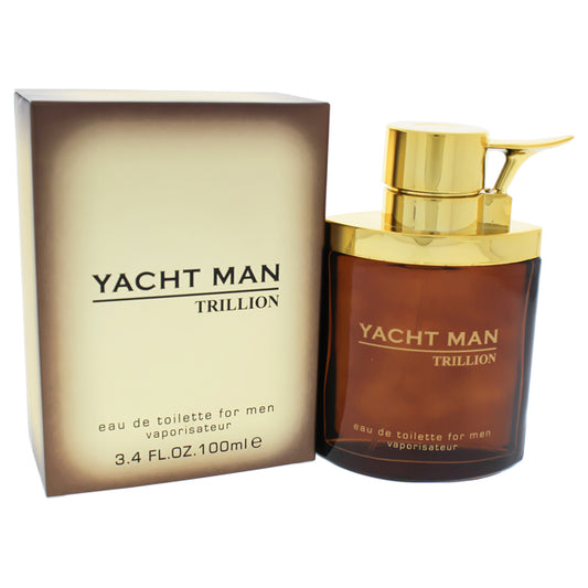 Yacht Man Trillion by Myrurgia for Men - 3.4 oz EDT Spray