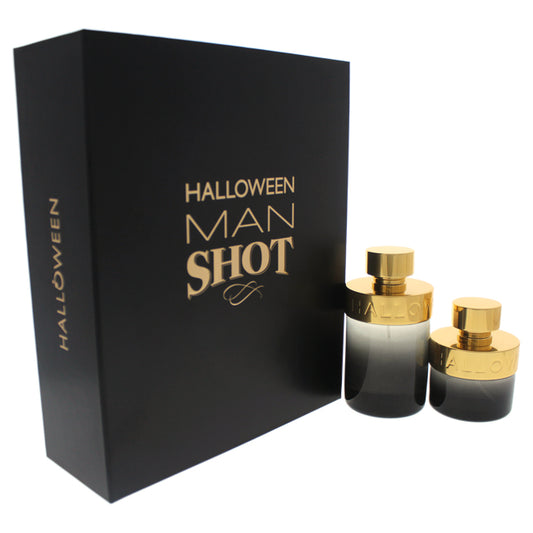 Halloween Man Shot by Halloween Perfumes for Men - 2 Pc Gift Set 4.2oz EDT Spray, 1.7oz EDT Spray