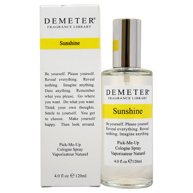 Sunshine by Demeter for Unisex - 4 oz Cologne Spray