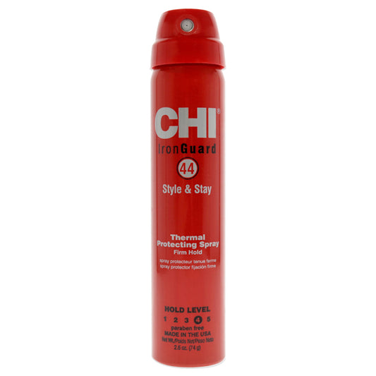 44 Iron Guard Style Stay Firm Hold Protecting Spray by CHI for Unisex - 2.6 oz Hair Spray