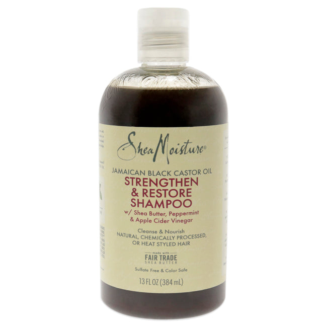 Jamaican Black Castor Oil Strengthen, Grow and Restore Shampoo by Shea Moisture for Unisex - 13 oz Shampoo