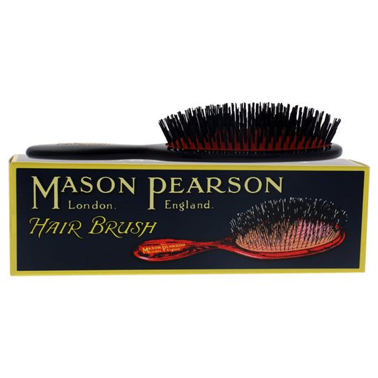 Pocket Bristle Brush - B4 Dark Ruby by Mason Pearson for Unisex - 1 Pc Hair Brush