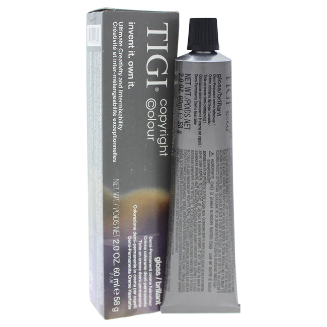 Colour Gloss Creme Hair Color - # 6/23 Dark Violet Golden Blonde by TIGI for Unisex - 2 oz Hair Color