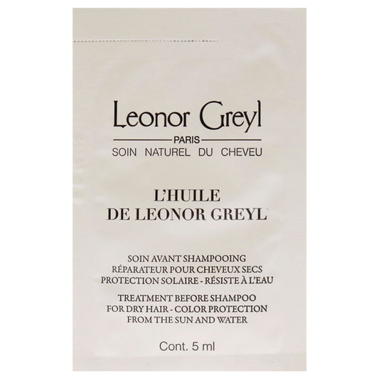 LHuile De Leonor Greyl Treatment by Leonor Greyl for Unisex - 0.016 oz Treatment