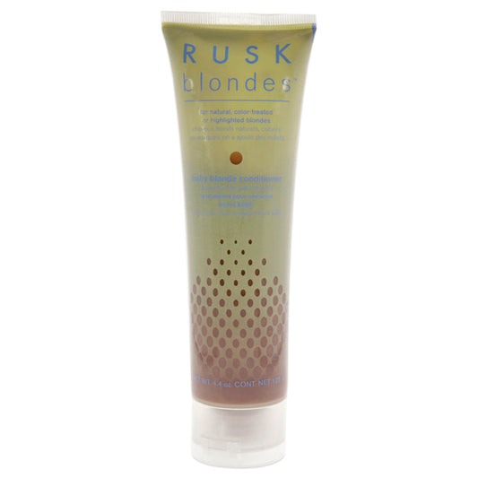 Blondes Baby Blonde Conditioner by Rusk for Unisex - 4.4 oz Conditioner