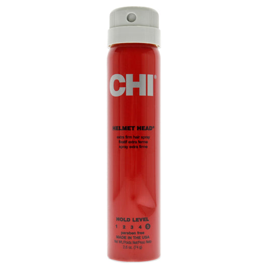 Helmet Head Extra Firm Hairspray by CHI for Unisex - 2.6 oz Hair Spray