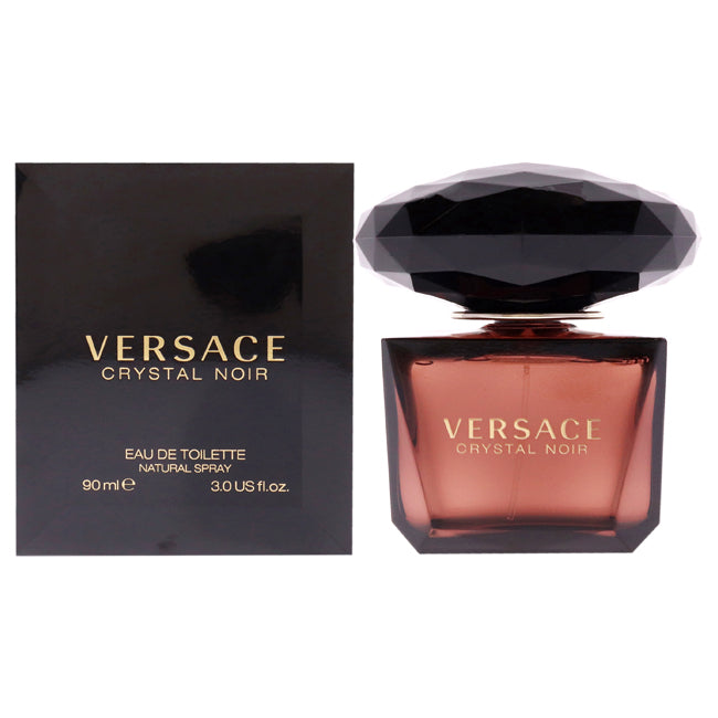 Versace Crystal Noir by Versace for Women - 3 oz EDT Spray