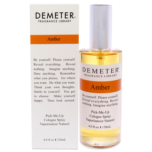 Amber by Demeter for Women - 4 oz Cologne Spray