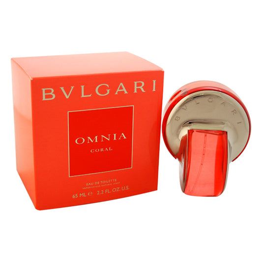 Bvlgari Omnia Coral by Bvlgari for Women - 2.2 oz EDT Spray