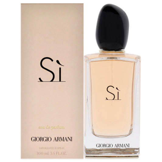 Giorgio Armani Si by Giorgio Armani for Women - 3.4 oz EDP Spray